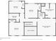 Detailed floor plan showcasing the layout of the home's second level at 2151 Hamstead Ct, Suwanee, GA 30024