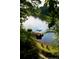 Waterfront views, with boat and sitting area at 3800 Schooner Rdg, Alpharetta, GA 30005