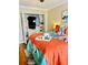Inviting bedroom features a closet, stylish bedding, and cozy decor at 1990 Wellbourne Dr # 5, Atlanta, GA 30324