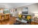 Comfortable living room featuring hardwood floors, an open layout, and stylish decor at 1990 Wellbourne Dr # 5, Atlanta, GA 30324