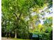 Lush greenery and trees at Morningside Nature Preserve entrance in Atlanta, Georgia at 1990 Wellbourne Dr # 5, Atlanta, GA 30324