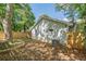 Backyard showcasing the fence, shed, and AC unit at 3275 Dodson Dr, East Point, GA 30344