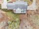 Aerial view of house showing roof and backyard at 4150 E Chapel Hill Rd, Douglasville, GA 30135
