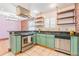 Well-lit kitchen features stainless steel appliances and stylish countertops at 36 Daniel Se St # 5, Atlanta, GA 30312