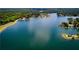 Breathtaking aerial view of the lake, showcasing its expansive waters and lush surroundings at 8088 Lakeview Pkwy, Villa Rica, GA 30180
