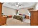 Spacious main bedroom featuring a coffered ceiling and large windows at 1490 Twin Manor Dr, Loganville, GA 30052
