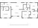 Floor plan shows the layout of rooms, including bedrooms, bathrooms, and living areas at 5155 Oakdale Ct, Douglasville, GA 30135