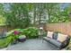 Cozy backyard with deck and outdoor seating perfect for relaxing or entertaining at 571 Morgan Ne St, Atlanta, GA 30308