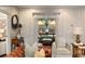 Inviting living room features refined architectural molding, neutral walls, and stylish, comfortable furnishings at 1466 University Dr, Atlanta, GA 30306