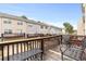Exterior balcony with seating, overlooking the neighborhood at 2450 Mildon Hall Ln, Lawrenceville, GA 30043