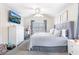 Inviting bedroom with soft gray tones, modern furniture, and bright natural light, creating a restful atmosphere at 2450 Mildon Hall Ln, Lawrenceville, GA 30043