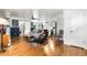 Open living space with hardwood floors and modern décor at 2382 Whites Mill Ln, Decatur, GA 30032