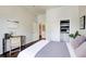 Bedroom with closet view, desk, and neutral colored furniture at 1418 Dresden Ne Dr # 385, Brookhaven, GA 30319