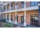 Attractive brick building with a covered entrance and decorative columns with 'Haven' signage above the entrance at 1418 Dresden Ne Dr # 385, Brookhaven, GA 30319