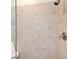 Modern shower features a shower head and neutral colored tile at 1418 Dresden Ne Dr # 385, Brookhaven, GA 30319