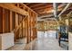 Unfinished basement featuring exposed ductwork, concrete floors, and potential for customization and extra living space at 2045 Calmwater Ct, Suwanee, GA 30024