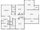 Upper level layout with primary bedroom and multiple closets for organized storage and comfort at 2045 Calmwater Ct, Suwanee, GA 30024