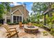 Backyard with patio, fire pit, and swing at 2217 Virginia Ne Pl, Atlanta, GA 30305