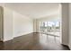 Bright and airy living room with hardwood floors and a beautiful city view at 3475 Oak Valley Rd # 1850, Atlanta, GA 30326