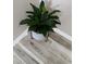 Stylish gray wood floors and neutral paint colors throughout the home at 5517 Rock Shoals Way, Atlanta, GA 30349