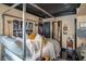 Bedroom with four-poster bed and lots of pillows at 1421 Peachtree Ne St # 203, Atlanta, GA 30309