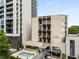 View of 1421 Peachtree Street Residential Condominiums, showing the building's architecture at 1421 Peachtree Ne St # 203, Atlanta, GA 30309