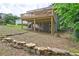 Backyard with deck and walkout access to the basement at 1492 Harbins Rd, Norcross, GA 30093