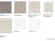 Home samples featuring flooring, cabinets, countertops and backsplash options at 1713 Lansmere Sw St, Marietta, GA 30008