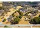 Bird's eye view of the property and neighborhood, showing the location at 111 Dixson Rd at 111 Dixson Rd, Bowdon, GA 30108