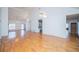 Spacious living area featuring high ceilings, hardwood floors, and an open layout at 111 Dixson Rd, Bowdon, GA 30108