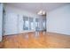 Living room featuring hardwood floors, white trim and plenty of sunlight at 111 Dixson Rd, Bowdon, GA 30108