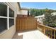 Wood deck and privacy screen, great for outdoor relaxation and entertaining at 3692 Lambert Ne Ln, Brookhaven, GA 30319