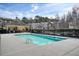 Community pool and cabana with lounge chairs and well maintained landscaping at 3807 Cyrus Ridge Nw Way, Kennesaw, GA 30152