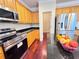 Modern kitchen with stainless steel appliances and granite countertops at 4056 Kingsley Park Ct, Peachtree Corners, GA 30096