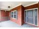 Inviting front porch with swing, perfect for relaxing at 516 Main St, Hiram, GA 30141
