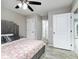 Bedroom featuring a view to the adjoining rooms and ensuite bathroom at 551 Floyd Se Dr, Smyrna, GA 30082