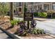 Entrance to Emory Parc Manor, a private community, with landscaped signage at 1967 Mason Mill Rd, Decatur, GA 30033