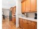 Stylish kitchen with wooden cabinets, stainless steel appliances, and light countertops at 1967 Mason Mill Rd, Decatur, GA 30033