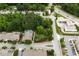 Aerial view of the neighborhood, showing well-maintained lawns, landscaping, nearby roadways, and community amenities at 1188 Parktown Dr, Mableton, GA 30126