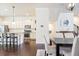 Modern kitchen with white cabinetry, stainless steel appliances, and open layout at 1188 Parktown Dr, Mableton, GA 30126