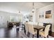 Spacious living room and dining area with hardwood floors and lots of natural light at 1188 Parktown Dr, Mableton, GA 30126