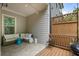 Inviting covered patio with comfortable seating and stylish decor, perfect for outdoor relaxation and entertaining at 1188 Parktown Dr, Mableton, GA 30126