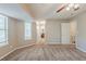 Bedroom featuring carpet, natural light, and interior entryways at 5786 Longbow Dr, Stone Mountain, GA 30087