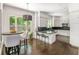 Bright eat-in kitchen with modern finishes, ample windows, and sleek countertops at 3182 Windsor Lake Ne Dr, Atlanta, GA 30319