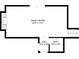 Floor plan of the lower level, including the Gathering room, hall and bath at 5334 Post Road Pass, Stone Mountain, GA 30088