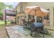 Enjoy outdoor living on this back patio featuring a grill and dining area at 709 Eastwood Rise, Stone Mountain, GA 30087
