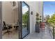 Private balcony with outdoor seating area adjacent to a well lit work office space at 2385 Nesbitt Dr, Brookhaven, GA 30319