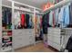 Organized closet featuring shelving and hanging space for clothes and accessories at 2385 Nesbitt Dr, Brookhaven, GA 30319