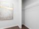Walk-in closet featuring an upper-level wire rack, providing ample storage space and easy organization at 3062 Cambridge Mill St, Acworth, GA 30102