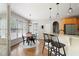Eat-in kitchen nook with table, chairs, and natural light at 101 Misty Valley Dr, Canton, GA 30114